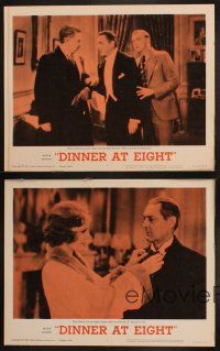 6w425 DINNER AT 8 4 LCs R62 John Barrymore, Lionel Barrymore, Wallace Beery!