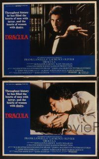 6w428 DRACULA 4 LCs '79 Bram Stoker, Laurence Olivier, vampire Frank Langella!
