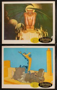 6w249 FANTASIA 7 LCs R63 great Disney cartoon images set to classical music!