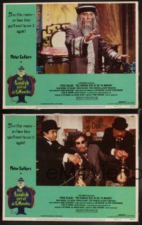 6w432 FIENDISH PLOT OF DR. FU MANCHU 4 LCs '80 great images of wacky Asian Peter Sellers!
