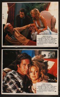 6w119 FOUL PLAY 8 LCs '78 Goldie Hawn & Chevy Chase, Dudley Moore, screwball comedy!