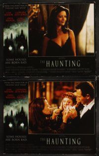 6w132 HAUNTING 8 LCs '99 Liam Neeson, Catherine Zeta-Jones, Lili Taylor, creepy house!
