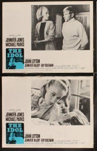 6w137 IDOL 8 LCs '66 Jennifer Jones, Michael Parks, the act of love doesn't make it a love story!
