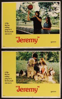 6w138 JEREMY 8 LCs '73 Robby Benson, Glynnis O'Connor, the first time you fall in love!