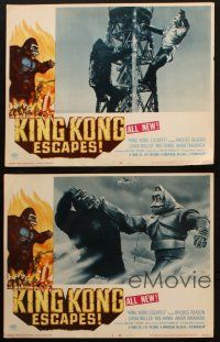 6w353 KING KONG ESCAPES 5 LCs '68 Ishiro Honda's Kingukongu no Gyakushu, cool monster images!