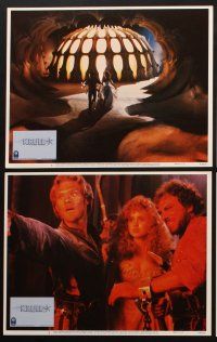 6w253 KRULL 7 LCs '83 sci-fi fantasy, Ken Marshall & pretty Lysette Anthony!