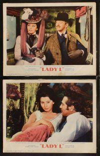 6w140 LADY L 8 LCs '66 sexy Sophia Loren, Paul Newman & David Niven!