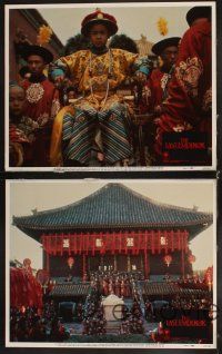 6w465 LAST EMPEROR 4 LCs '87 Bernardo Bertolucci epic, Chinese leader John Lone!