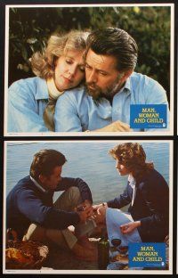 6w156 MAN, WOMAN & CHILD 8 LCs '83 Martin Sheen never knew he had a son, Blythe Danner!