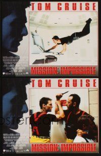 6w006 MISSION IMPOSSIBLE 10 GermanUS LCs '96 Tom Cruise, Jean Reno, Brian De Palma directed!