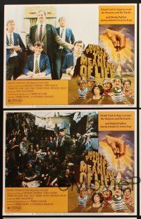 6w361 MONTY PYTHON'S THE MEANING OF LIFE 5 LCs '83 Chapman, Cleese, Gilliam, Idle, Jones, Palin!