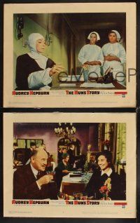 6w667 NUN'S STORY 3 LCs '59 religious missionary Audrey Hepburn was not like the others!