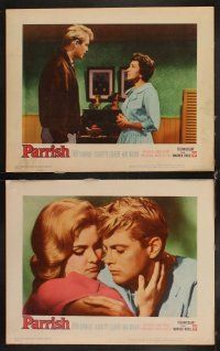 6w184 PARRISH 8 LCs '61 Troy Donahue, pretty Connie Stevens, directed by Delmer Daves!