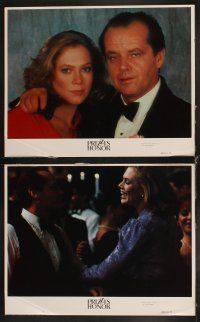 6w190 PRIZZI'S HONOR 8 LCs '85 Jack Nicholson, Kathleen Turner, directed by John Huston!