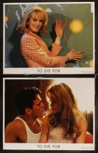6w229 TO DIE FOR 8 LCs '95 sexy Nicole Kidman, Joaquin Phoenix, Matt Dillon, Casey Affleck