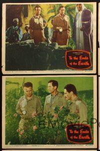 6w386 TO THE ENDS OF THE EARTH 5 LCs '47 Dick Powell, Signe Hasso, drug smuggling in Asia!