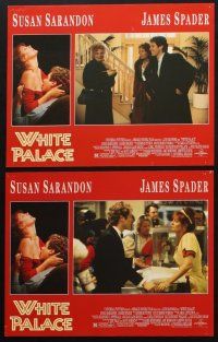 6w242 WHITE PALACE 8 LCs '90 Susan Sarandon, James Spader, Jason Alexander, Kathy Bates!