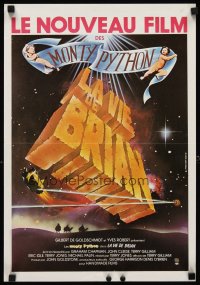 6y740 LIFE OF BRIAN Belgian '79 Monty Python, he's not the Messiah, he's just a naughty boy!