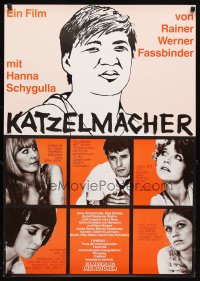 6y063 KATZELMACHER German R76 Rainer Werner Fassbinder, Hanna Schygulla!