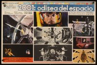 6y029 2001: A SPACE ODYSSEY Mexican Jumbo LC '68 images from Stanley Kubrick's sci-fi classic!