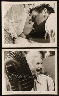 6z920 LOVE IS A BALL 2 8x10 stills '63 close images of sexy Hope Lange & Glenn Ford!