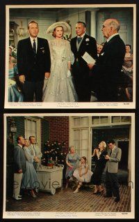 6z268 HIGH SOCIETY 2 color 8x10 stills '56 Grace Kelly, Bing Crosby, Frank Sinatra