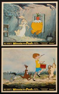 6z273 WINNIE THE POOH & THE HONEY TREE 2 color English FOH LCs '66 Disney cartoon, Eeyore, Rabbit