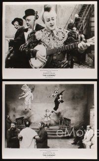 6z812 CLOWNS 4 8x10 stills '71 Federico Fellini, great images of circus clowns performing!