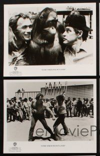 6z759 EVERY WHICH WAY BUT LOOSE 5 TV 8x10 stills R90 Clint Eastwood & Clyde the orangutan!