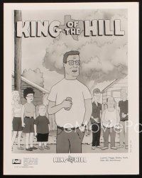 6z917 KING OF THE HILL 2 TV 8x10 stills '97 Greg Daniels & Mike Judge cartoon series!