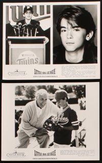 6z561 LITTLE BIG LEAGUE 8 8x10 stills '94 Luke Edwards, Minnesota Twins baseball!