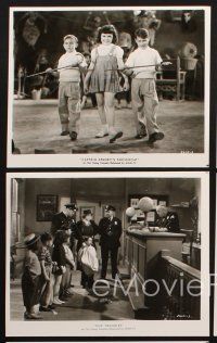 6z774 OUR GANG 5 TV 8x10 stills R80s Captain Spanky's Showboat, Tiny Troubles, Goin Fishin & more!