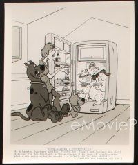 6z886 SCOOBY-DOO MEETS THE BOO BROTHERS 3 TV 8x10 stills '87 wacky monster cartoon images!