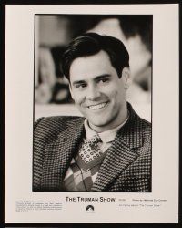 6z857 TRUMAN SHOW 4 8x10 stills '98 great images of Jim Carrey, directed by Peter Weir!