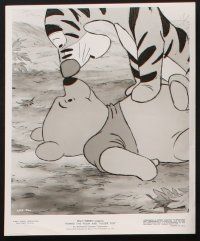 6z686 WINNIE THE POOH & TIGGER TOO 7 8x10 stills '74 Walt Disney, great cartoon images!
