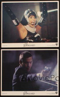 6z223 BODYGUARD 5 color 8x10 stills '92 great images of Kevin Costner & Whitney Houston!
