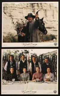 6z170 WYATT EARP 8 color 8x10 stills '94 Kevin Costner, Dennis Quaid, Gene Hackman, Michael Madsen