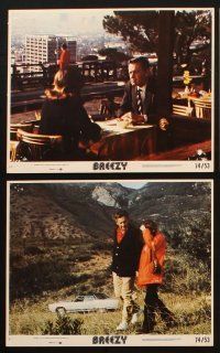 6z173 BREEZY 7 8x10 mini LCs '74 William Holden, Kay Lenz, directed by Clint Eastwood!