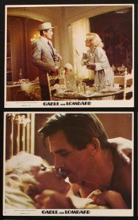 6z205 GABLE & LOMBARD 6 8x10 mini LCs '76 James Brolin as Clark, Jill Clayburgh as Carole!