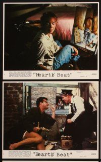 6z185 HEART BEAT 7 8x10 mini LCs '80 Nick Nolte as Neal Cassady, Spacek, John Heard as Jack Kerouac