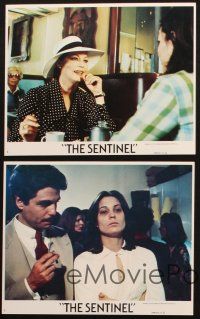 6z249 SENTINEL 4 8x10 mini LCs '77 Chris Sarandon, Ava Gardner, Burgess Meredith!