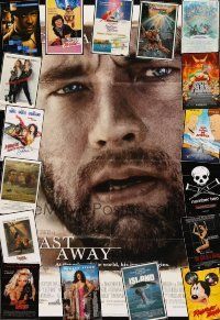 7a003 LOT OF 104 FOLDED ONE-SHEETS '66 - '06 Castaway, South Park, Star Trek: Insurrection & more!