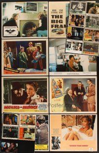 7a095 LOT OF 21 LOBBY CARDS '40s-90s great images from a variety of different movies!