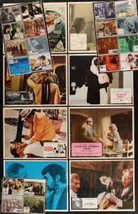 7a123 LOT OF 28 SETS OF 8 MEXICAN LOBBY CARDS '60s-80s Fonda, McCrea, Cushing & more!