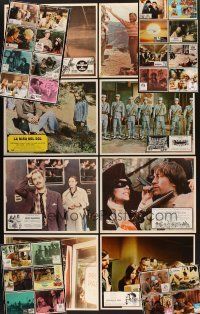 7a124 LOT OF 34 SETS OF 8 MEXICAN LOBBY CARDS '60s-80s great images from a variety of movies!