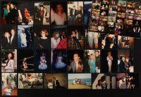 7a178 LOT OF 64 COLOR CANDID 4x6 PHOTOGRAPHS '90s great images of celebrities at major events!