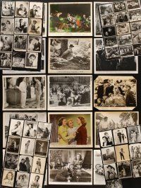 7a179 LOT OF 64 8x10 STILLS '30s-80s a variety of images over several decades of movies!