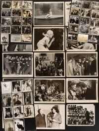 7a182 LOT OF 56 8x10 STILLS '30s-80s a variety of images over several decades of movies!