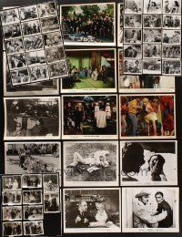 7a183 LOT OF 54 BLACK & WHITE AND COLOR 8x10 STILLS '40s-70s Powell, Sinatra, Keaton & more!