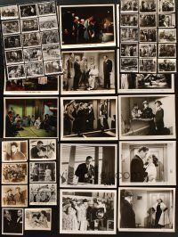 7a186 LOT OF 51 BLACK & WHITE AND COLOR 8x10 STILLS '40s-60s O'Connor, Havoc, Niven & more!
